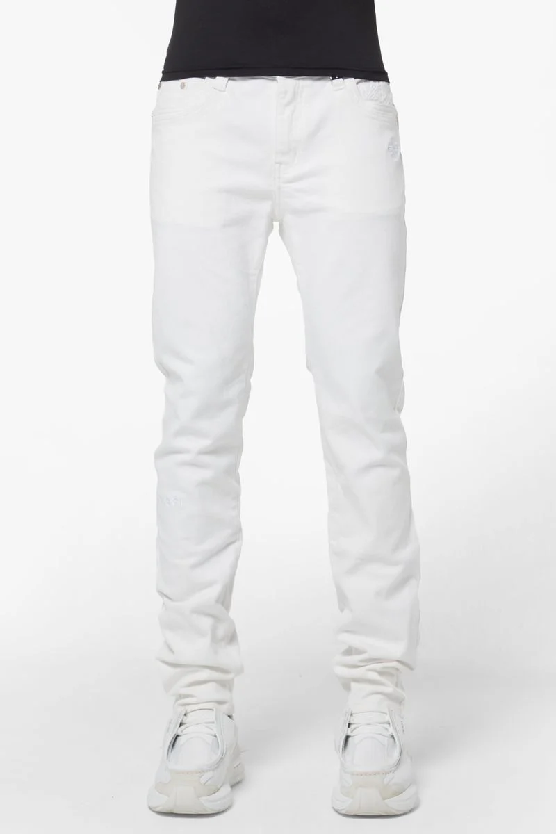 Guapi White Regular Denim