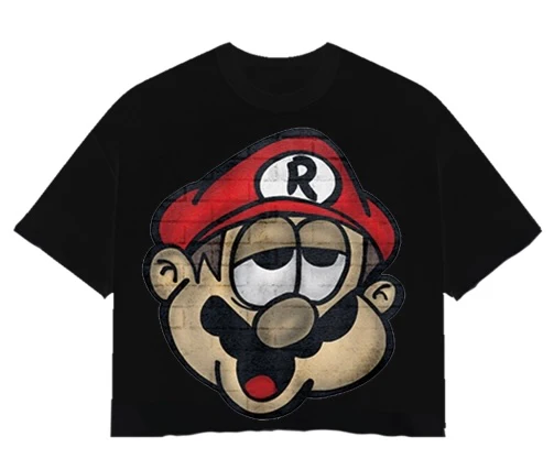 Mario Croppped Tee - Image 3