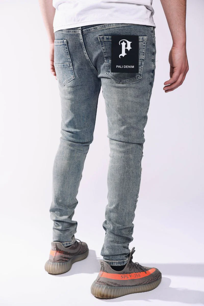 Pali Dark Blue Skinny Jeans - Image 2