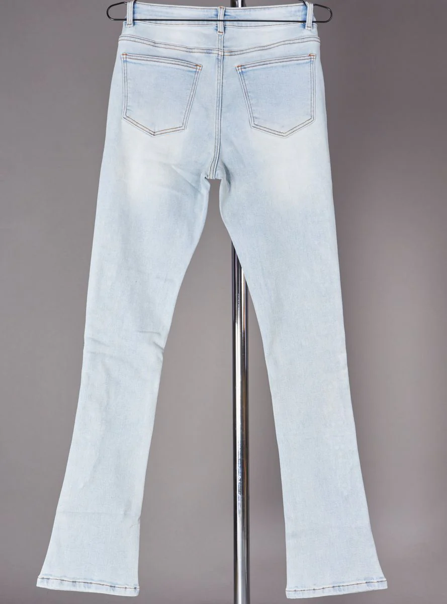 Politics Zayra Stacked Jean - Image 2