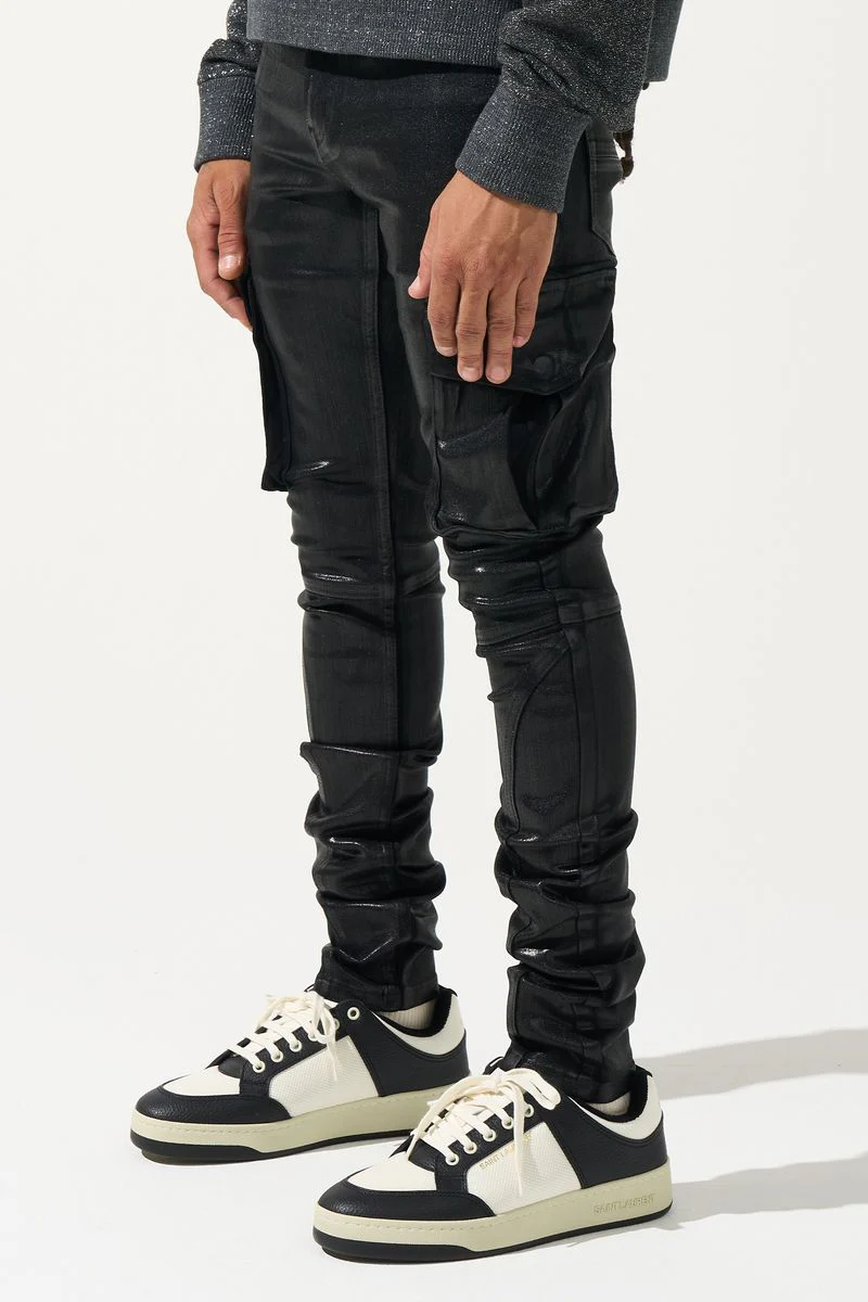 Serenede Onyx Cargo Jeans - Image 2