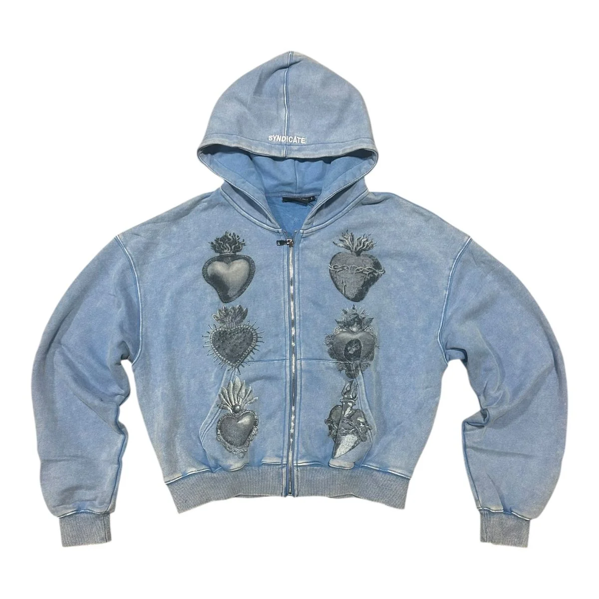 Syndicate “Hearts” Zip Up - Image 3